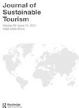 Journal Of Sustainable Tourism